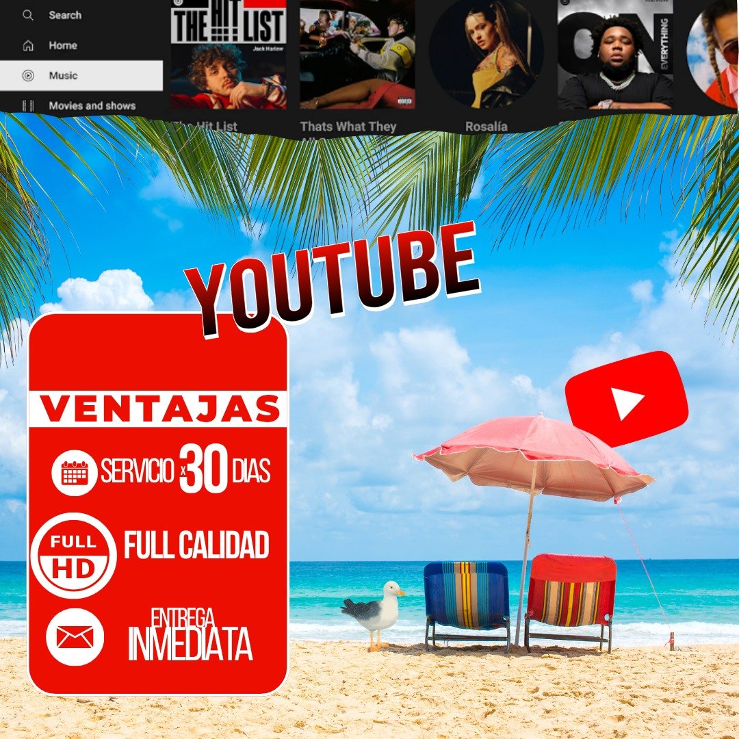 YOUTUBE PREMIUM 1 MESES